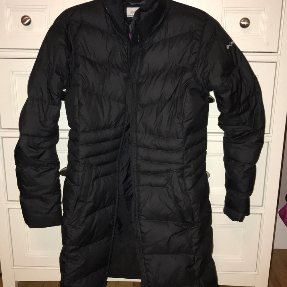 Columbia puffer long jacket